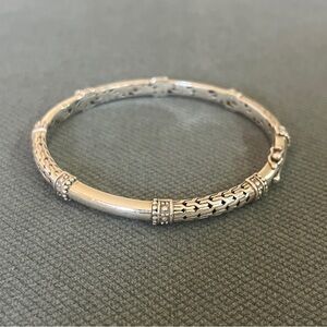Vintage Sarda Sterling Silver Bangle Bracelet